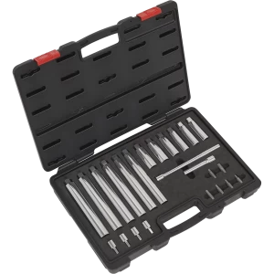 Image of Sealey 24 Piece 1/2" Drive Suspension Strut Socket Set 1/2"