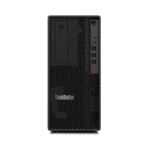 image of Lenovo ThinkStation P348 DDR4-SDRAM i7-11700 Tower Intel Core i7 16GB 512GB SSD Windows 10 Pro Workstation Grey