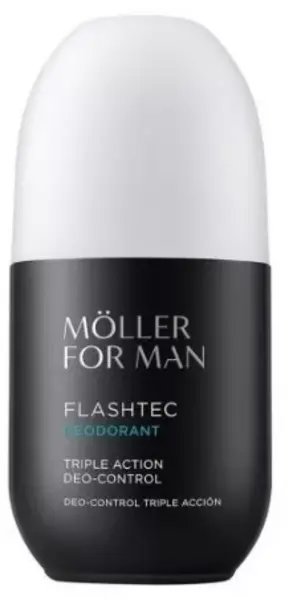 image of Anne Moller Flashtec Triple Action Roll On Deodorant For Him 75ml