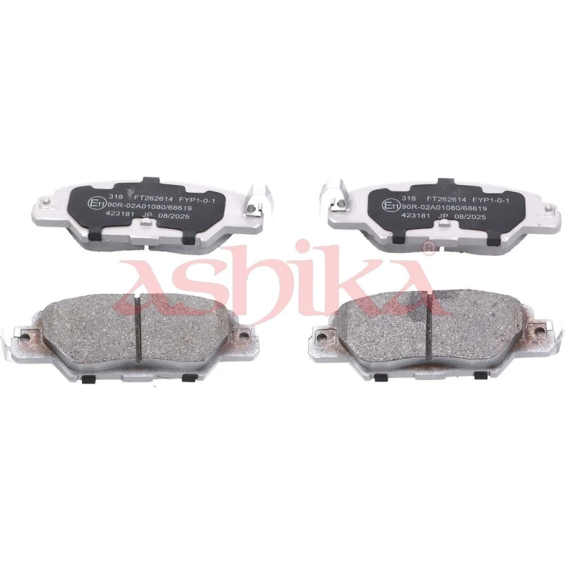 Image of ASHIKA Brake pad set ASHIKA 51-03-318