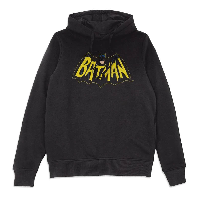 Image of Batman '66 Vintage Blk Hoodie - Black - XL
