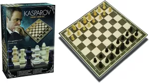 image of Garry Kasparov Wooden Chess Set