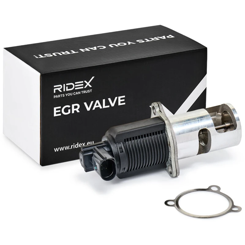 Image of RIDEX 1145E0049 EGR valve Electric, with gasket/seal EGR Valve (1145)
