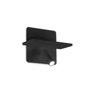 Image of PIANO 2 Light LED Reading Light Black, In-Built Switch, 3000K, Non-Dim
