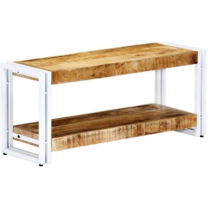 Image of VIDAXL TV Cabinet 90x30x40cm Solid Mango Wood Vidaxl 247824