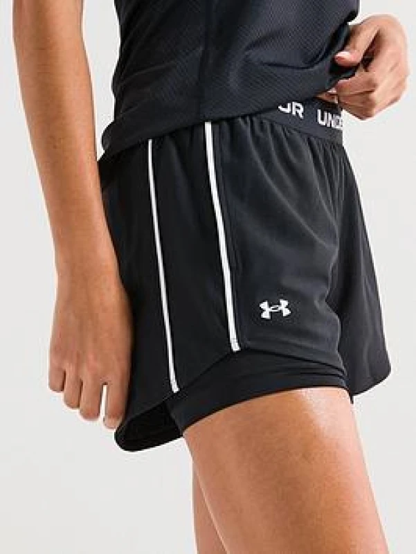 Image of Under Armour 2-in-1 Shorts Women' - Black Female 10