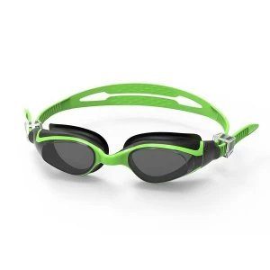 image of SwimTech Quantum Goggles Green/Black - Junior