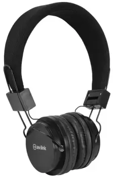 image of AV Link 100.805UK Childrens Headphones with Inline Microphone