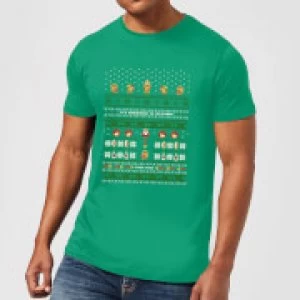 Image of Nintendo The Legend Of Zelda It's Dangerous To Go Alone Green T-Shirt - L - Green