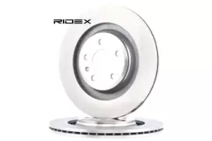 Image of RIDEX Brake disc 82B0630 Brake rotor,Brake discs AUDI,A4 Avant (8K5, B8),Q5 (8RB),A4 Limousine (8K2, B8),A5 Sportback (8TA),A5 Coupe (8T3)