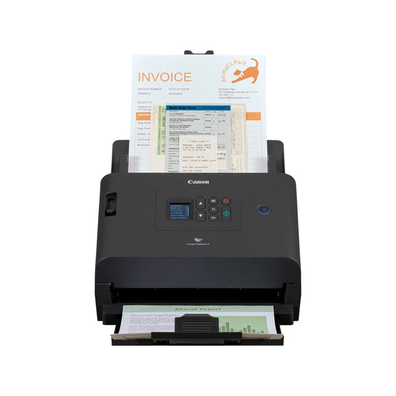 Image of Canon imageFORMULA DR-S250N Sheet-fed scanner 600 x 600 DPI A4 Black 6383C003
