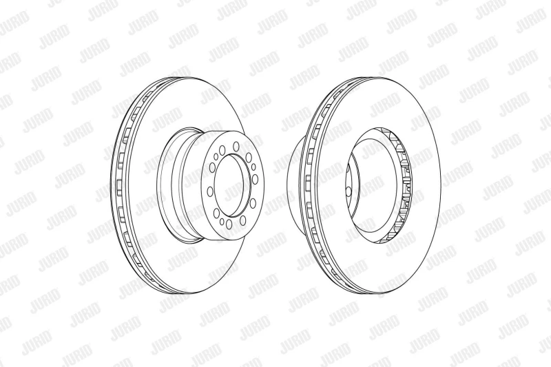 Image of Brake disc JURID 569258J