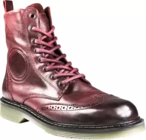 Image of John Doe Sixty Budapest XTM Ladies Motorcycle Shoes, red-purple, Size 37 for Women, red-purple, Size 37 for Women