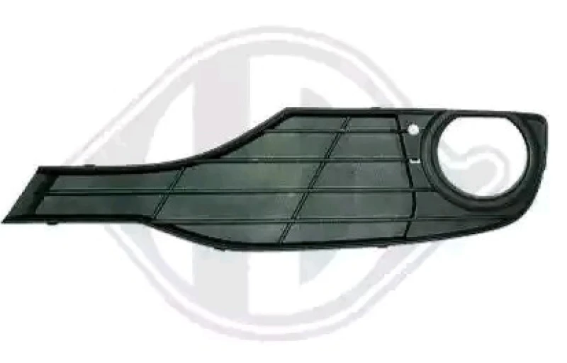 Image of DIEDERICHS 1217046 Bumper Grill Fitting Position: Right, Vehicle Equipment: for vehicles with front fog light Ventilation Grille,bumper (244)