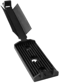 Image of HellermannTyton Cable Clip Black Polyamide Flat Ribbon Cables Screw, 3.1mm Max. Bundle