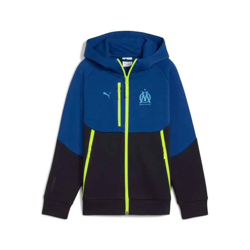 Image of Puma Children's hoodie OM Bleu Unisex 14 ans