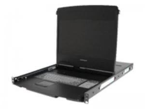 image of StarTech.com 1U 17" HD 1080p Dual Rail Rackmount Widescreen LCD C