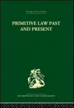 Image of Primitive Law Past and Present by A.S. Diamond Paperback