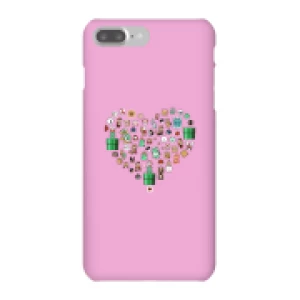 image of Pixel Sprites Heart Phone Case - iPhone 7 Plus - Snap Case - Gloss