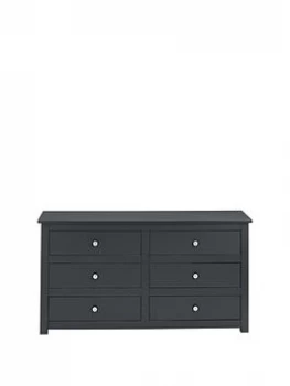 image of Julian Bowen Radley 6 Drawer Chest