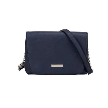 Hampton Flapover Cross Body Bag - Navy