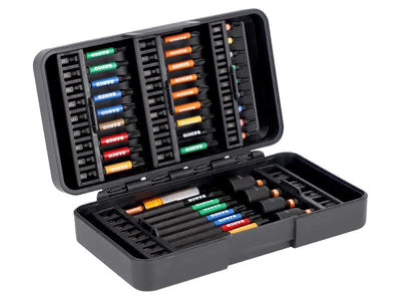 Image of Bahco 40 Piece Impact Screwdriver Bit Set 66IM/40C-1
