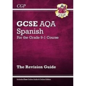 Image of New GCSE Spanish AQA Revision Guide - For the Grade 9-1 Course (with Online Edition) by CGP Books (Paperback, 2016)