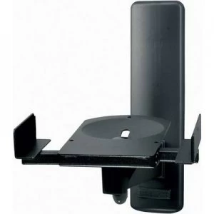 image of B-Tech BT77 Speaker wall mount Tiltable, Swivelling Distance to wall (max.): 27.3cm Black 1 Pair