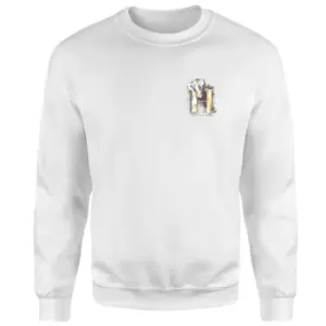 image of Harry Potter Hufflepuff Sweatshirt - White - M