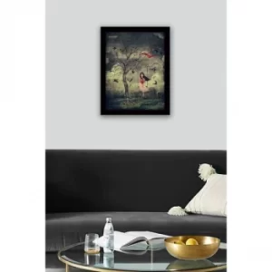 Image of SC0337 Multicolor Decorative Framed MDF Painting