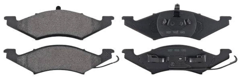 Image of A.B.S. 38257 Brake pad set without integrated wear sensor Brake Pad Set,disc brake (402)
