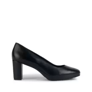 Image of Walk Pleasure Comfortable Heels in Leather