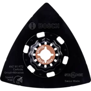 Image of Bosch AVZ 90 RT Starlock Oscillating Multi Tool Sanding Plate 90mm 20g Pack of 1