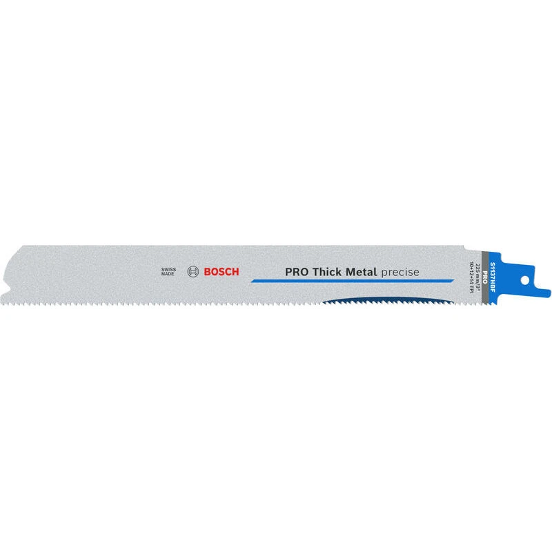 Image of Bosch PRO S1137HBF Thick Metal Precise Cutting Sabre Saw Blade 2608658999 Qty: Pack of 100