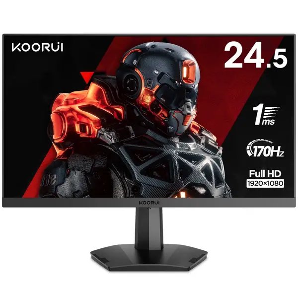 image of KOORUI 24.5" 25E3A Full HD VA LED Gaming Monitor