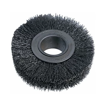 Image of Industrial Rotary Wire Brush - Crimped - 30 SWG - 125 X 22 X 30MM - York