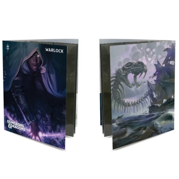 Image of Ultra Pro Dungeons & Dragons Class Folio with Stickers - Warlock
