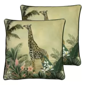 Image of Manyara Twin Pack Polyester Filled Cushions