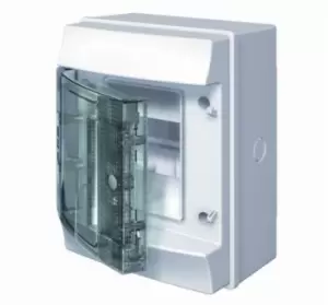 image of Abb 1Sl1210A00 Wallmount Enclosure, Thermoplastic, Grey