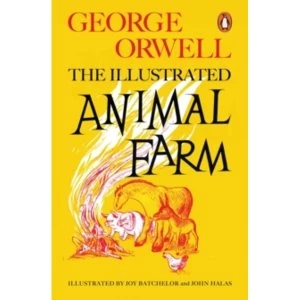Image of Animal Farm: The Illustrated Edition by George Orwell (Paperback, 2015)