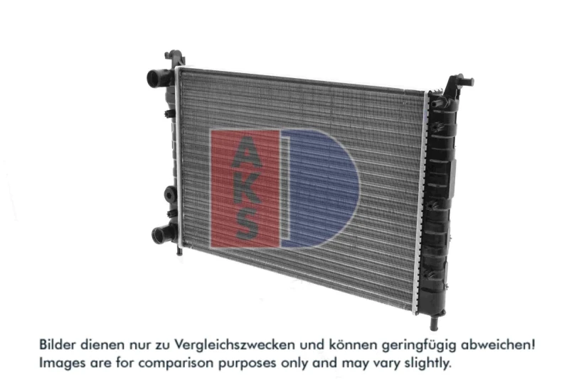 Image of AKS DASIS 081030N Engine radiator Mechanically jointed cooling fins Radiator,engine cooling (470)