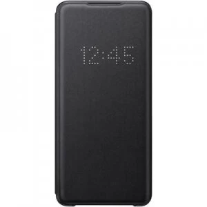 image of Samsung LED View Cover Booklet Samsung Galaxy S20 Ultra 5G Black