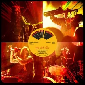 Image of Raw Rock Fury by Ecstatic Vision CD Album