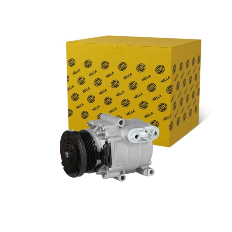 Image of HELLA Air conditioning compressor HELLA 8FK 366 201-281