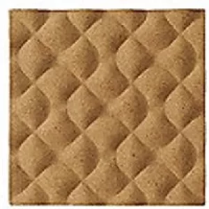 Image of ARCHYI Frameless Ripple Cork Tile 200 x 200 mm
