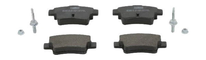 Image of CHAMPION 573166CH Brake pad set not prepared for wear warning indicator Brake Pad Set,disc brake (402)