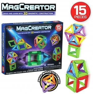 Image of Magcreator Building Set 15 Piece.