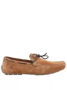 Image of Hush Puppies Reuben Boat Shoe, Light Brown, Size 12, Men