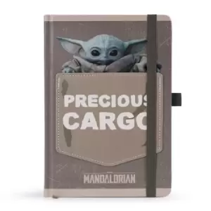 image of Star Wars The Mandalorian Premium Notebook A5 Precious Cargo