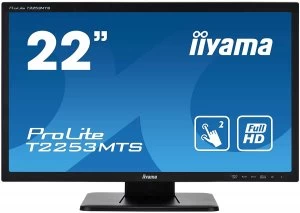 image of iiyama ProLite 22" T2253MTS FHD Touch Screen LED Monitor